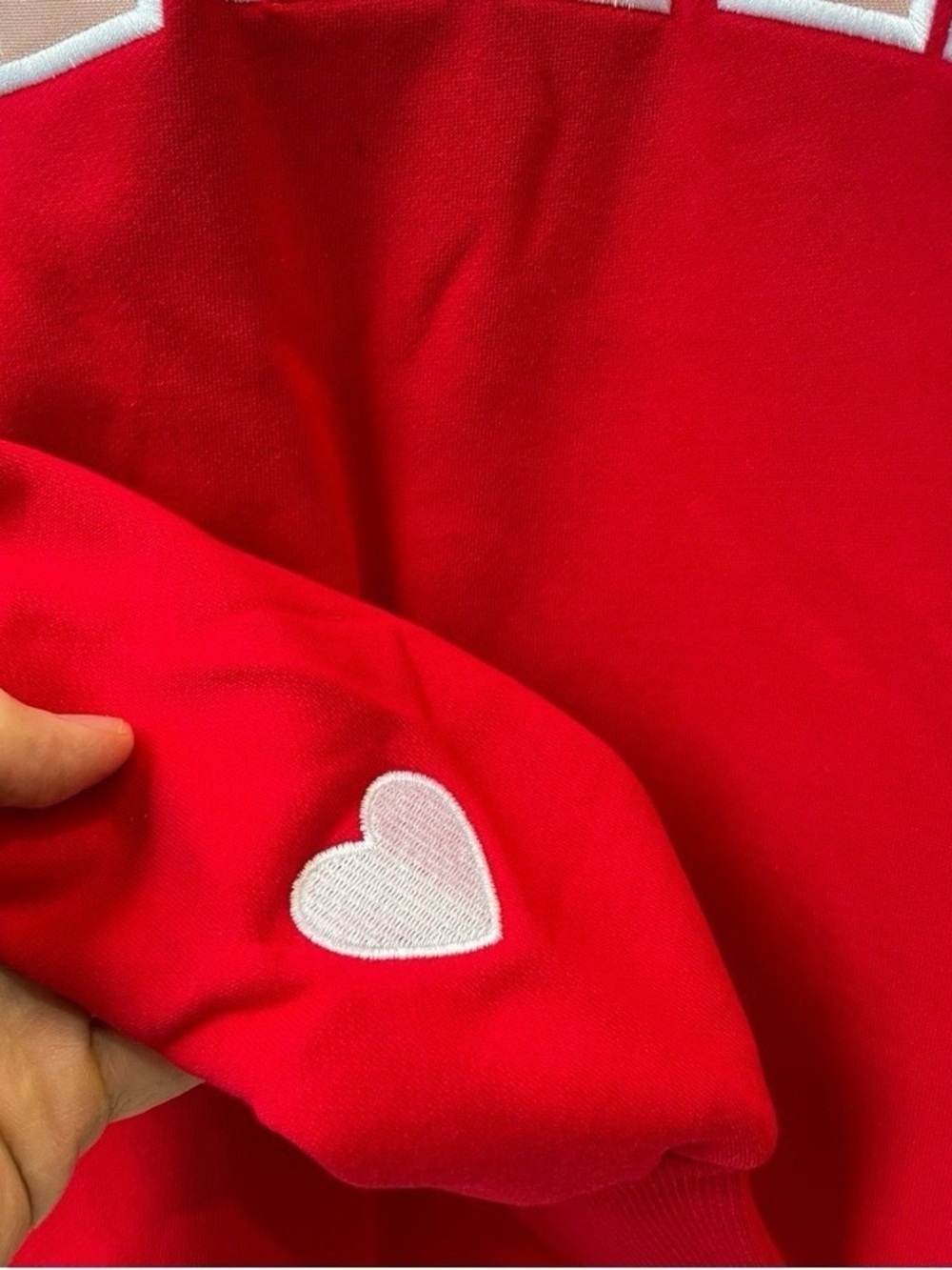 PARKE Red Crewneck Sweatshirt - Picture 4 of 5